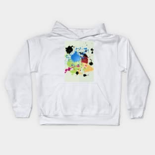 Just a splash of colour Kids Hoodie